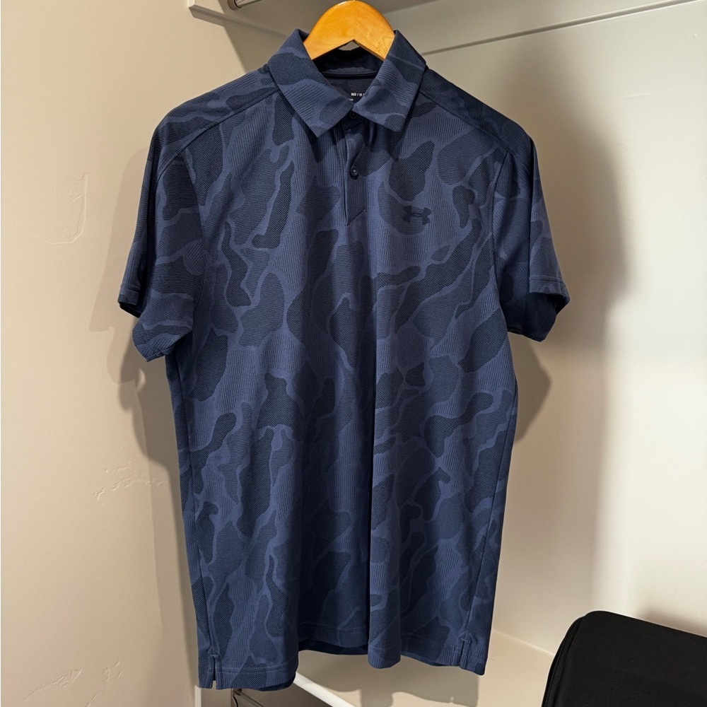 Under Armour Camo Golf Polo | Medium